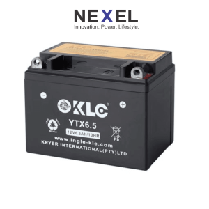 KLE YTX6.5 12V 6.5Ah/10HR Motorcycle Battery